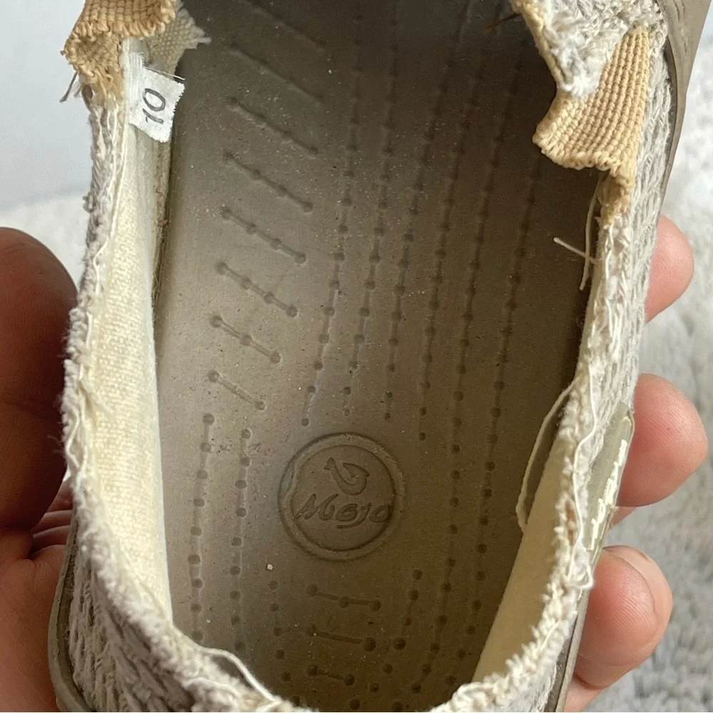 Rare Olukai/Crocs Men's Slip-On Casual Loafer in Beige